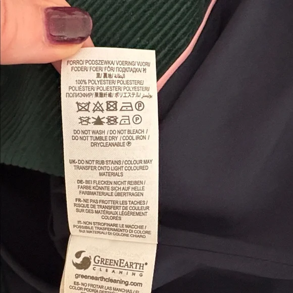 Boden Corduroy Dark Green Blazer Size 4 Women’s #U0062 - Picture 7 of 9